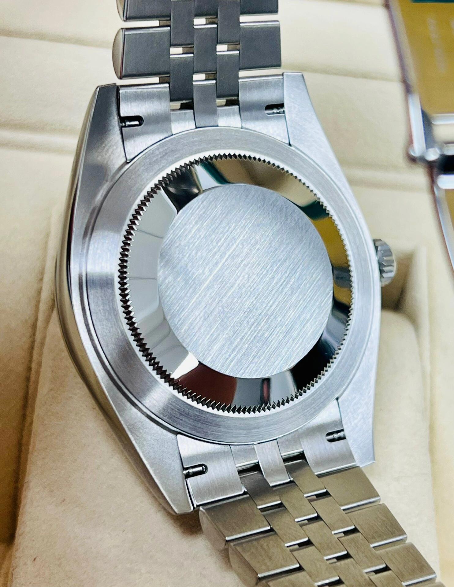 Rolex Datejust 41 Blue Diamond Dial Gold & Steel Watch 126334-0016