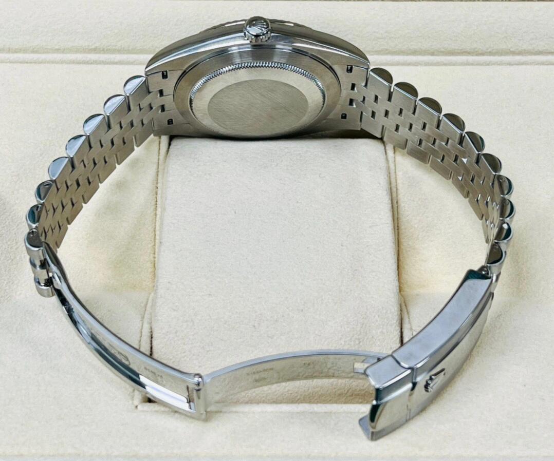 Rolex Datejust 41 Blue Diamond Dial Gold & Steel Watch 126334-0016