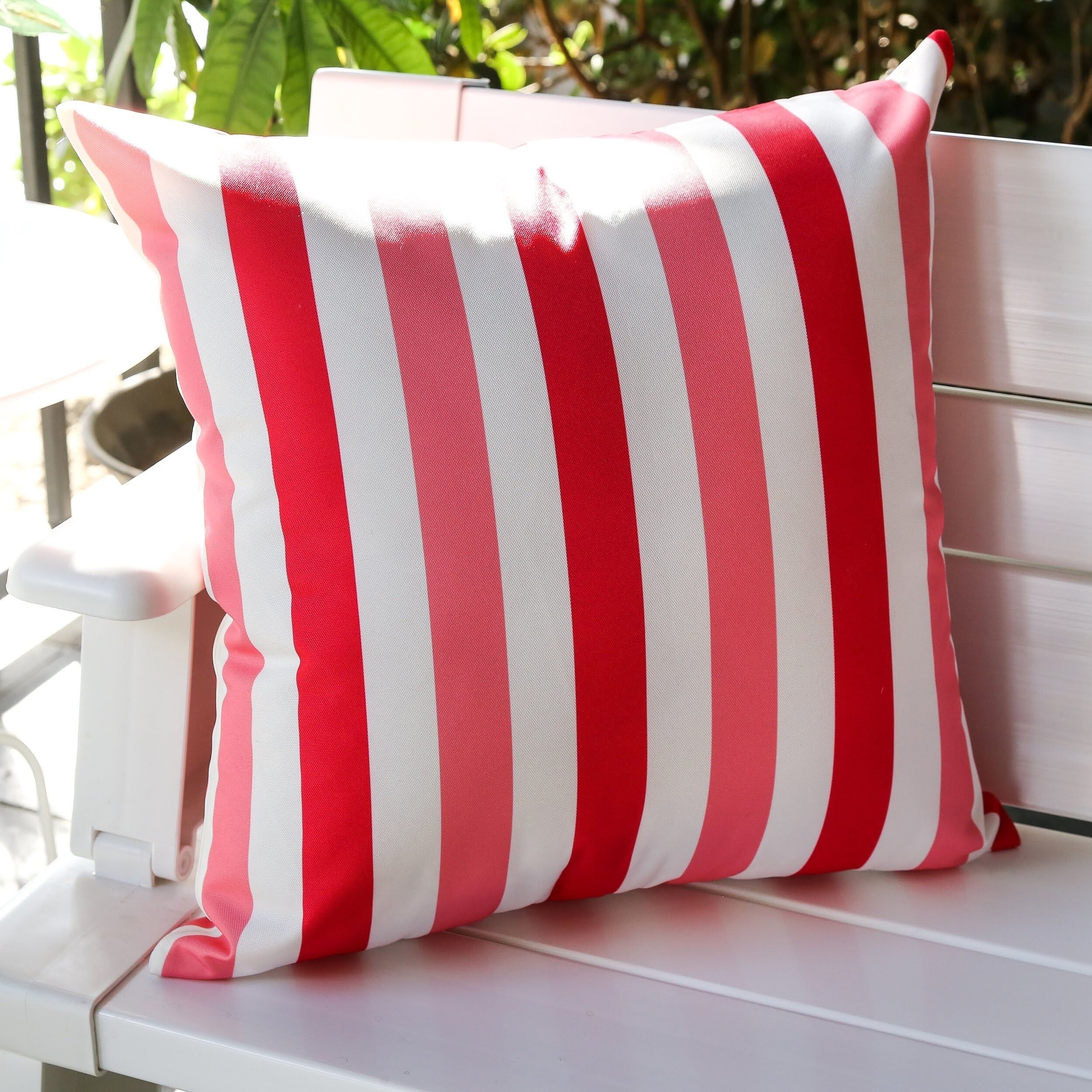 Striped Outdoor Throw Pillow By Havenside Home - Discountgiftvip