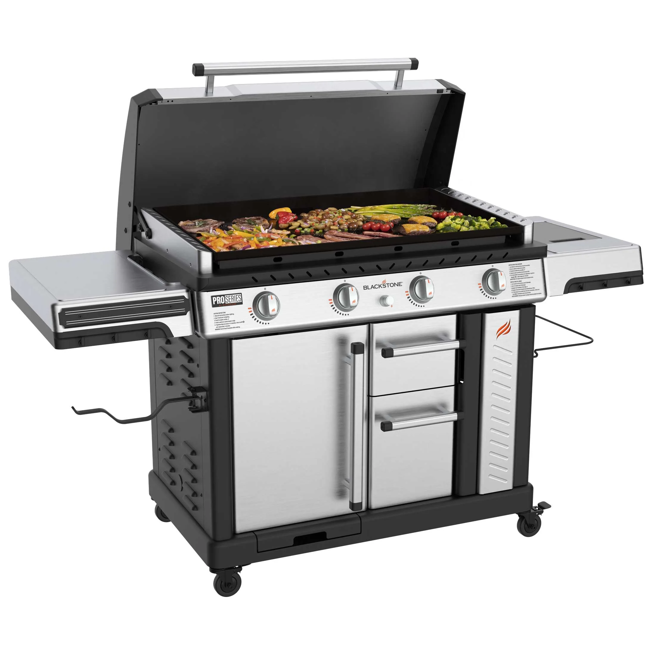 Reviews Blackstone ProSeries 4Burner 36" Propane Griddle with