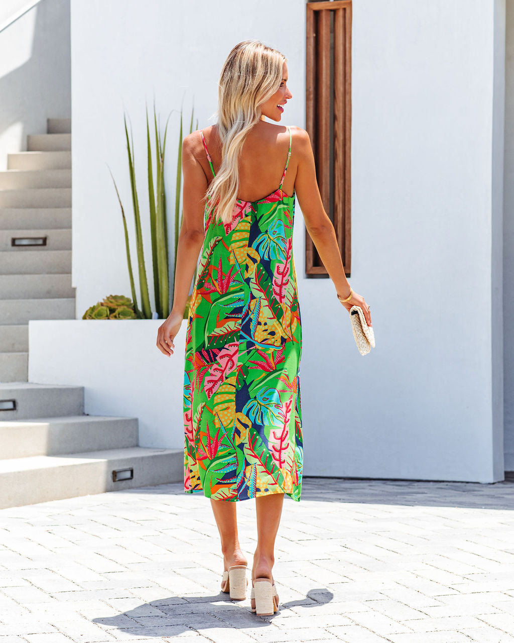 Las Palmas Tank Midi Dress - SALE