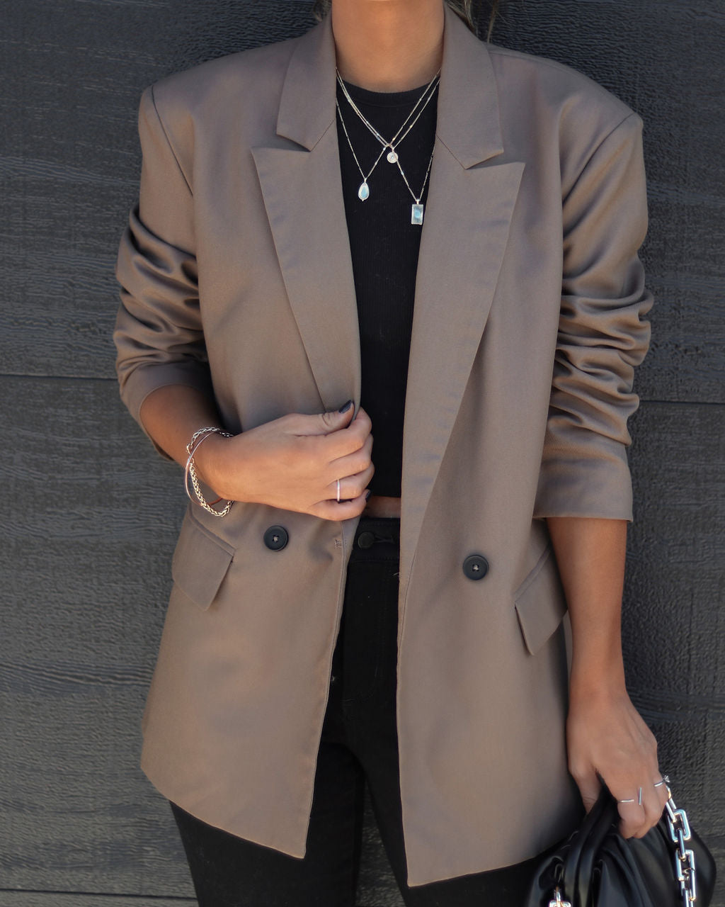 Daily Mail Pocketed Blazer - Mocha