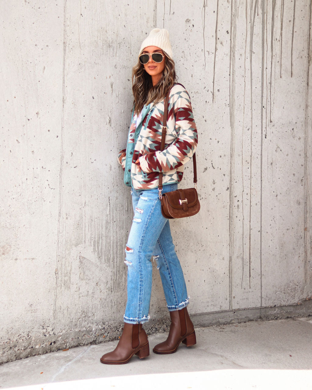 Yellowstone Pocketed Printed Jacket