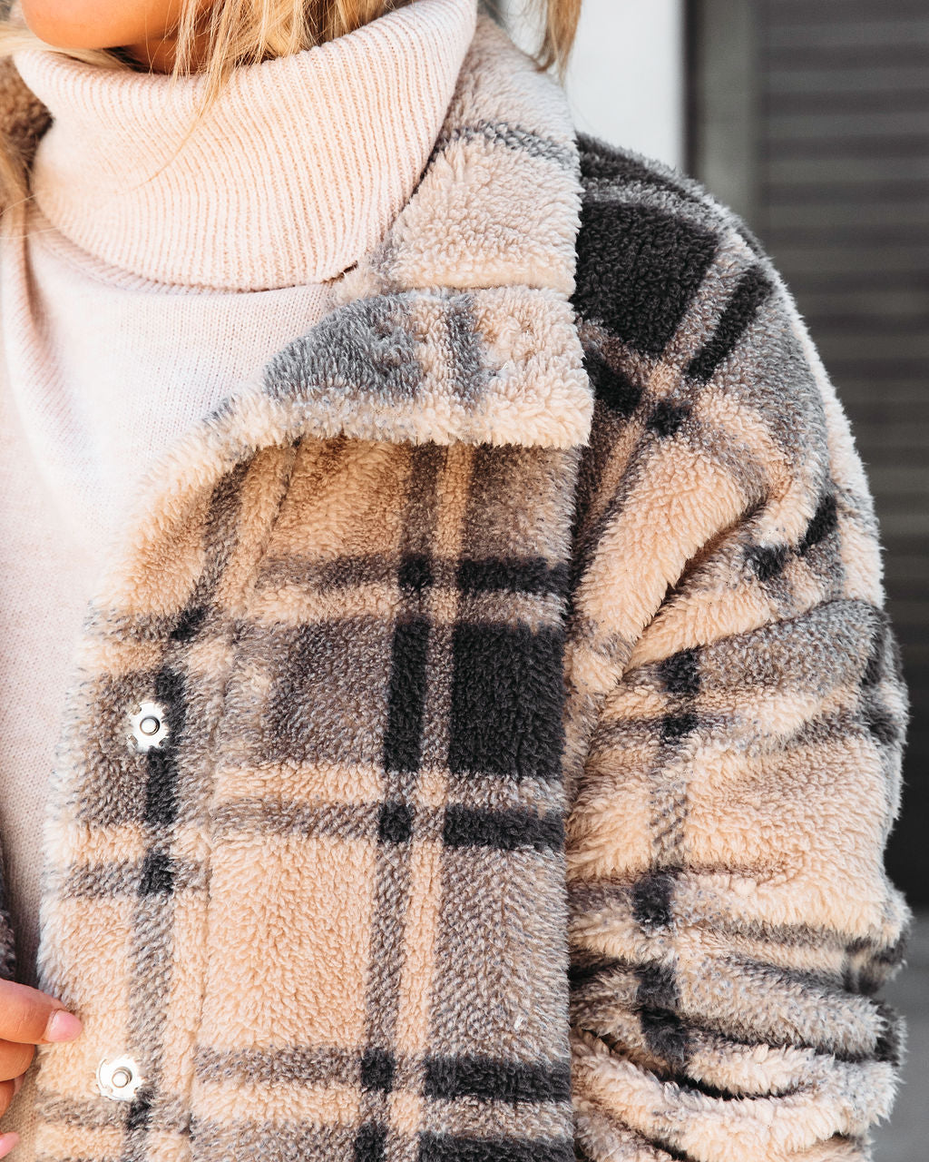 Give Me That Feeling Pocketed Fuzzy Jacket