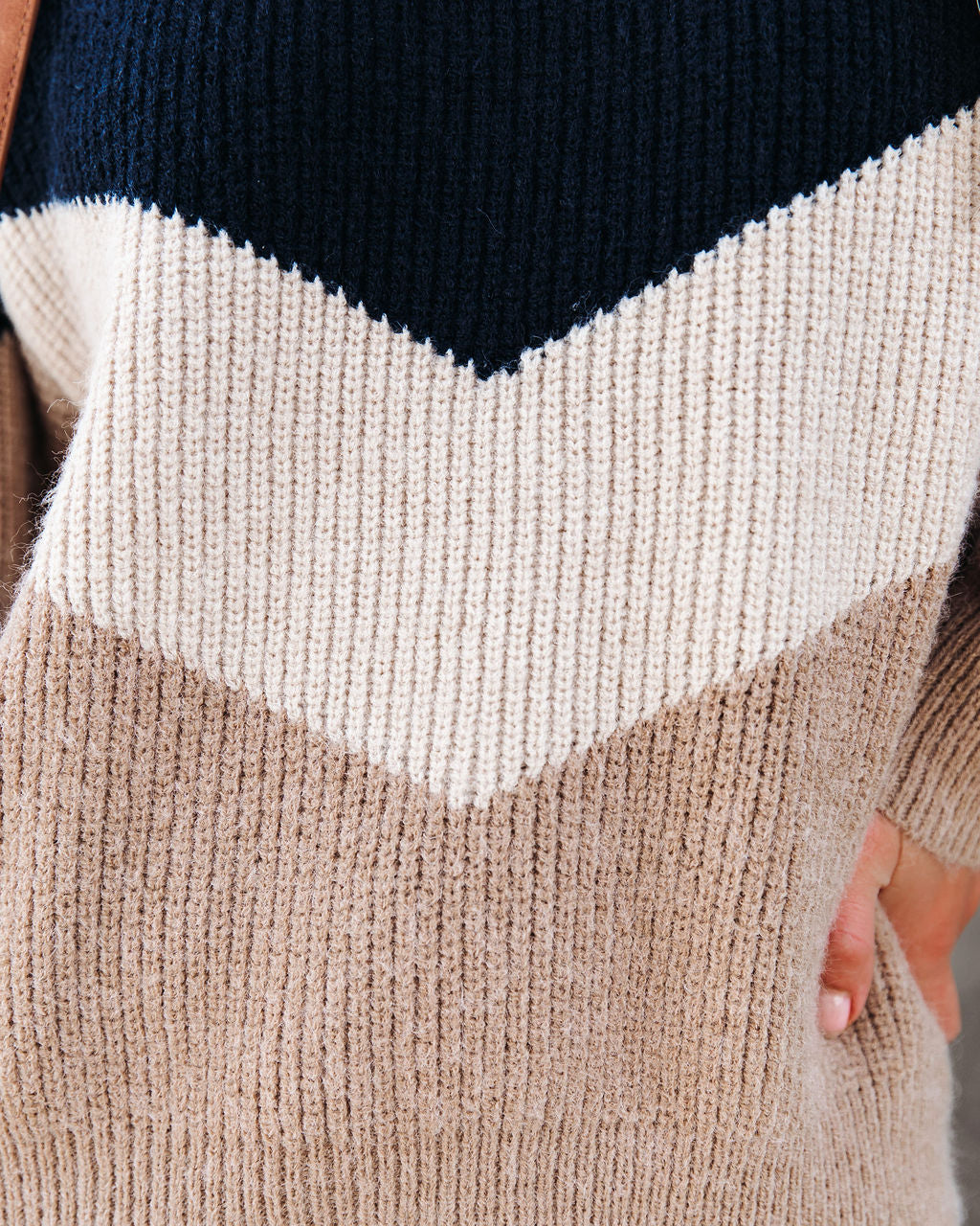 Bia Chevron Knit Sweater