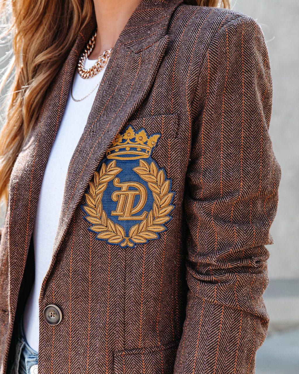 Ralph Pocketed Patch Blazer