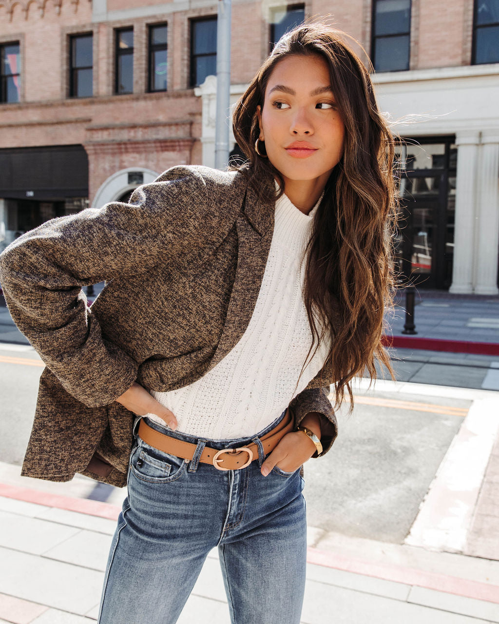 Wintour Pocketed Blazer