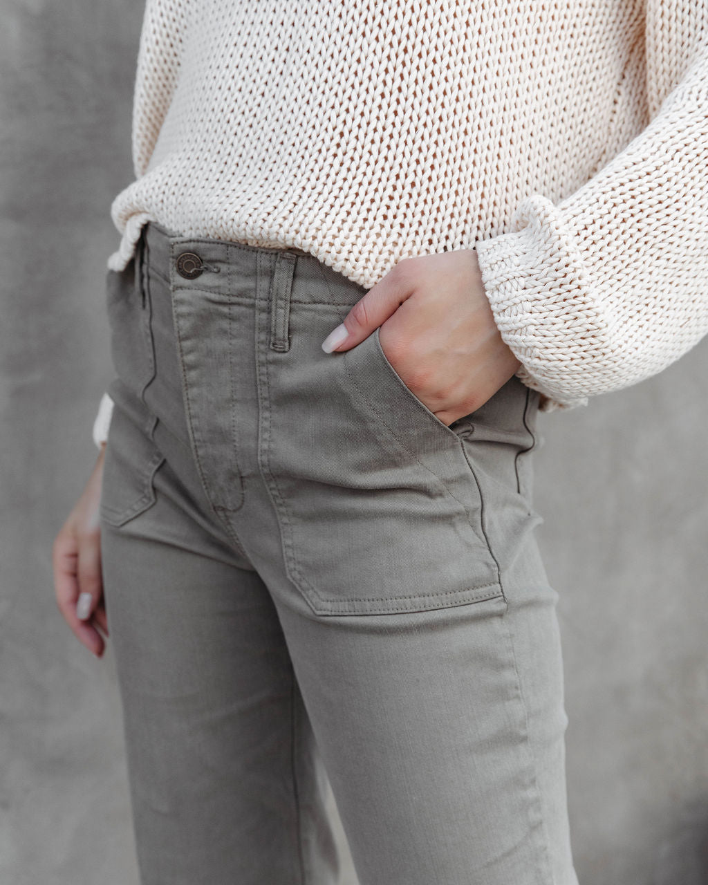 Christopher Utility Pants - Olive