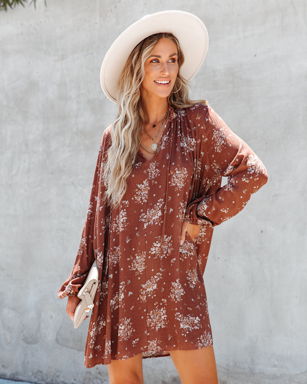 Rowan Floral Babydoll Dress