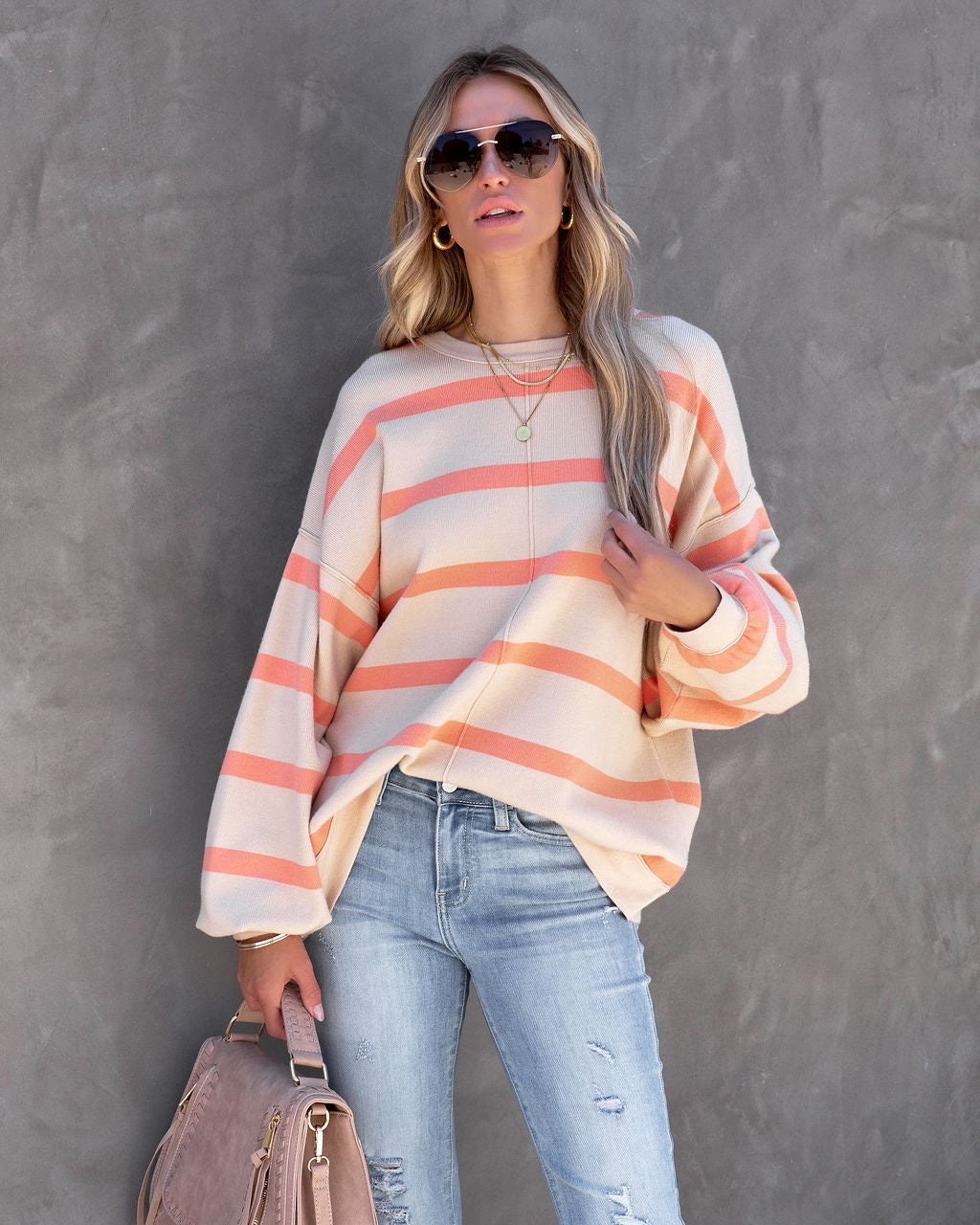 Equinox Striped Premium Sweater - SALE