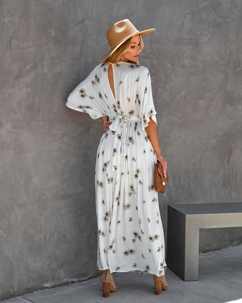 Memorable Summer Floral Pocketed Maxi Dress - FINAL SALE
