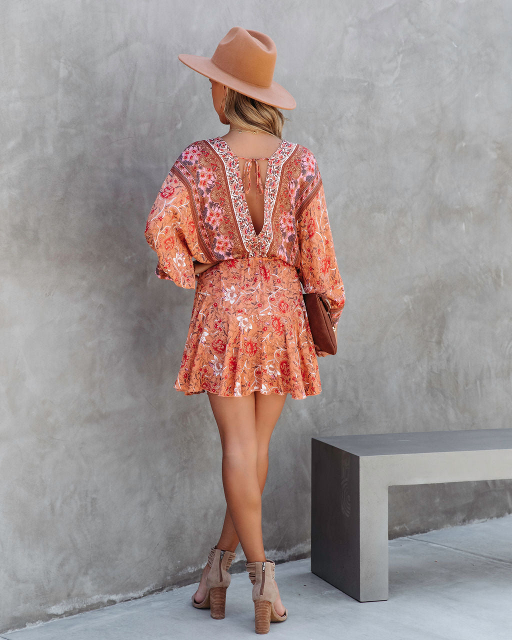 Wild And Free Floral Mini Dress