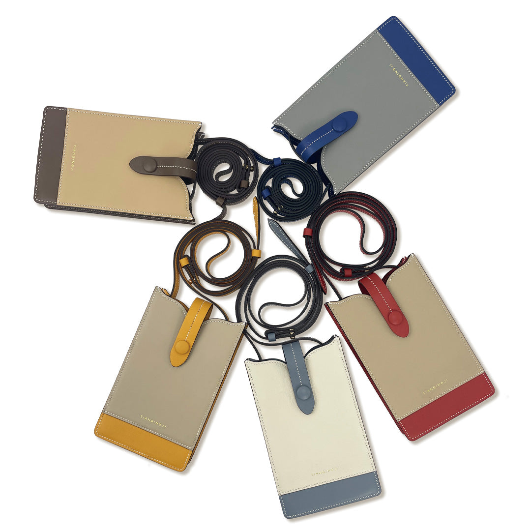 Handmade TOGO Leather Phone Bag