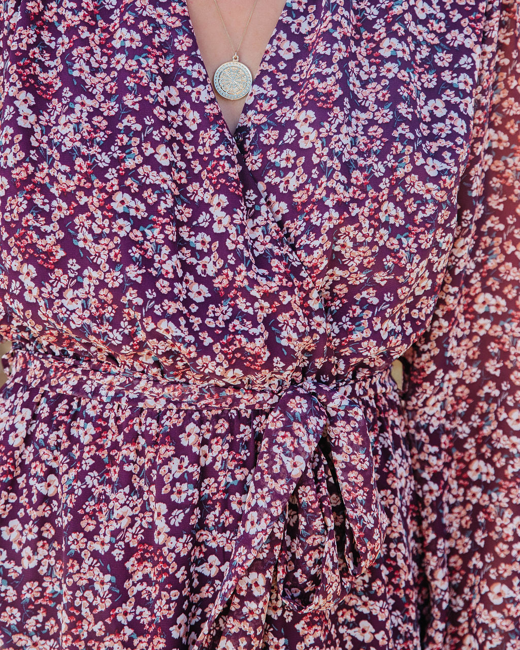 Falling In Love Floral Tiered Maxi Dress