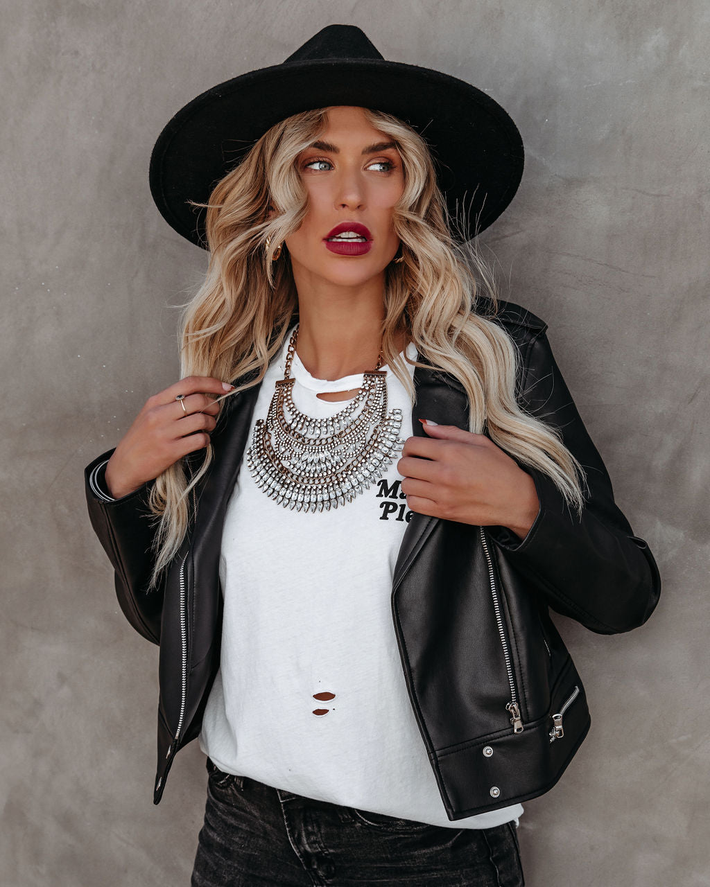 Rock N Rage Statement Necklace