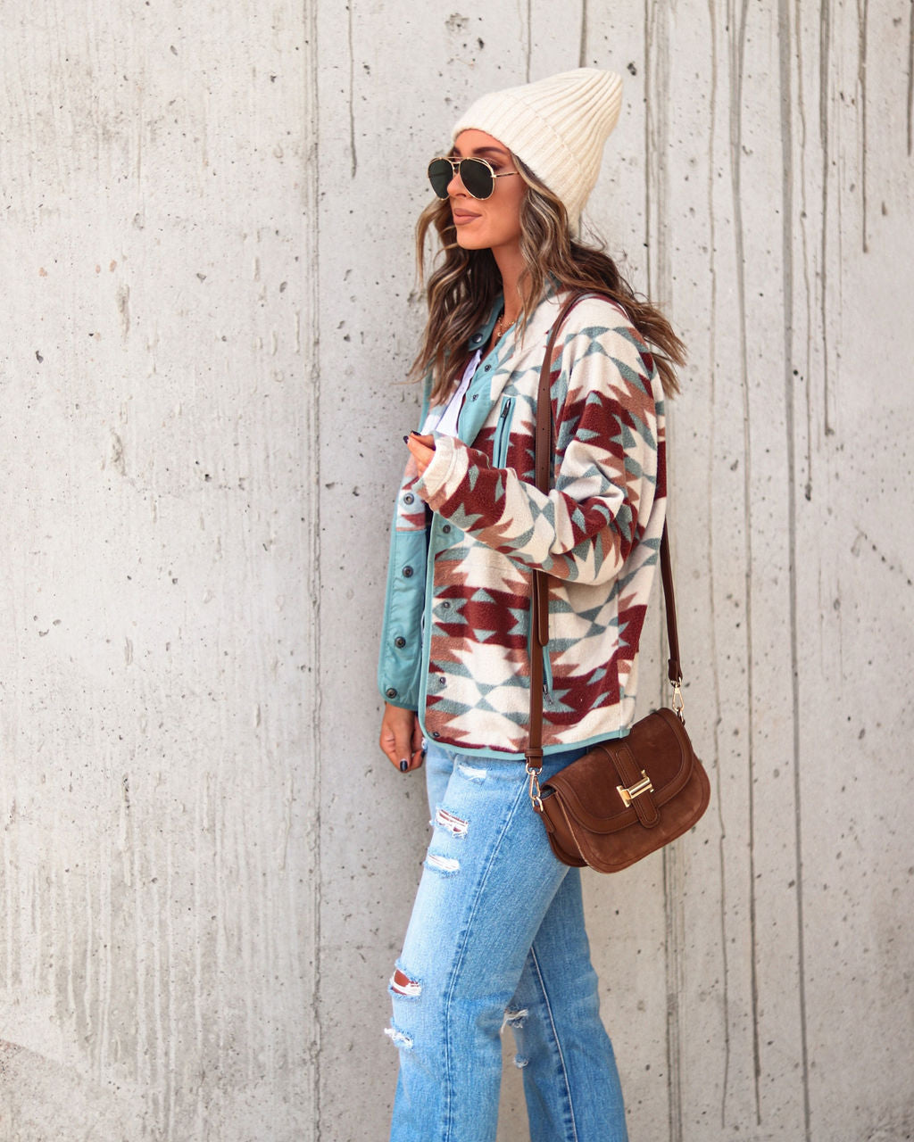 Yellowstone Pocketed Printed Jacket