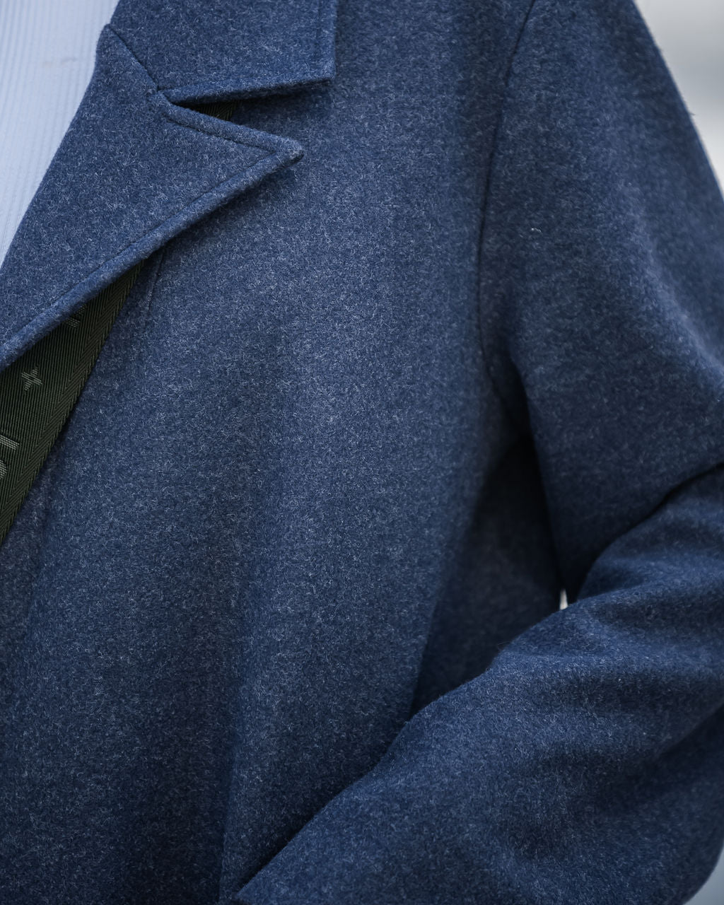 Autumn Necessities Pocketed Coat - Navy