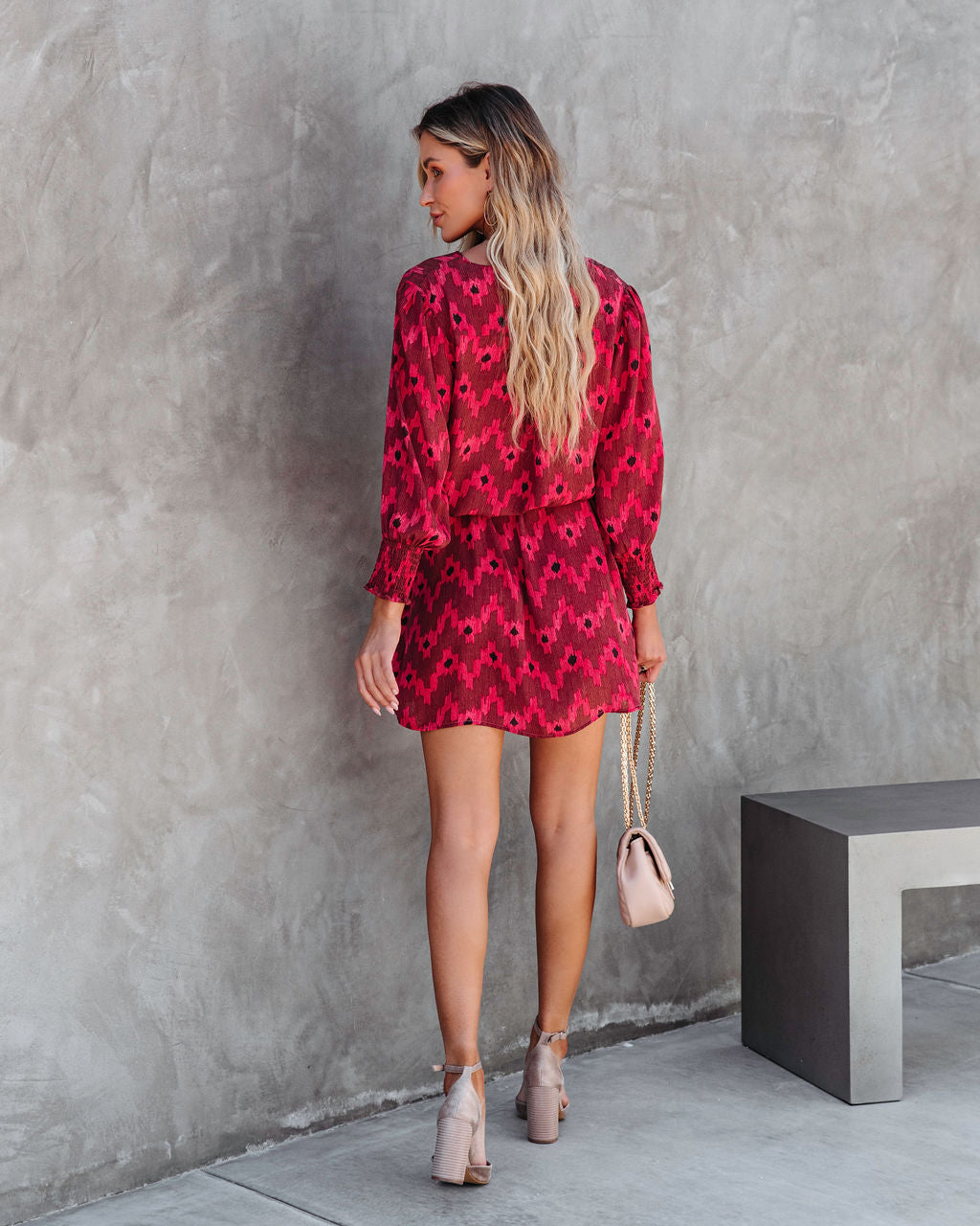Shay Printed Button Down Shirt Dress - SALE