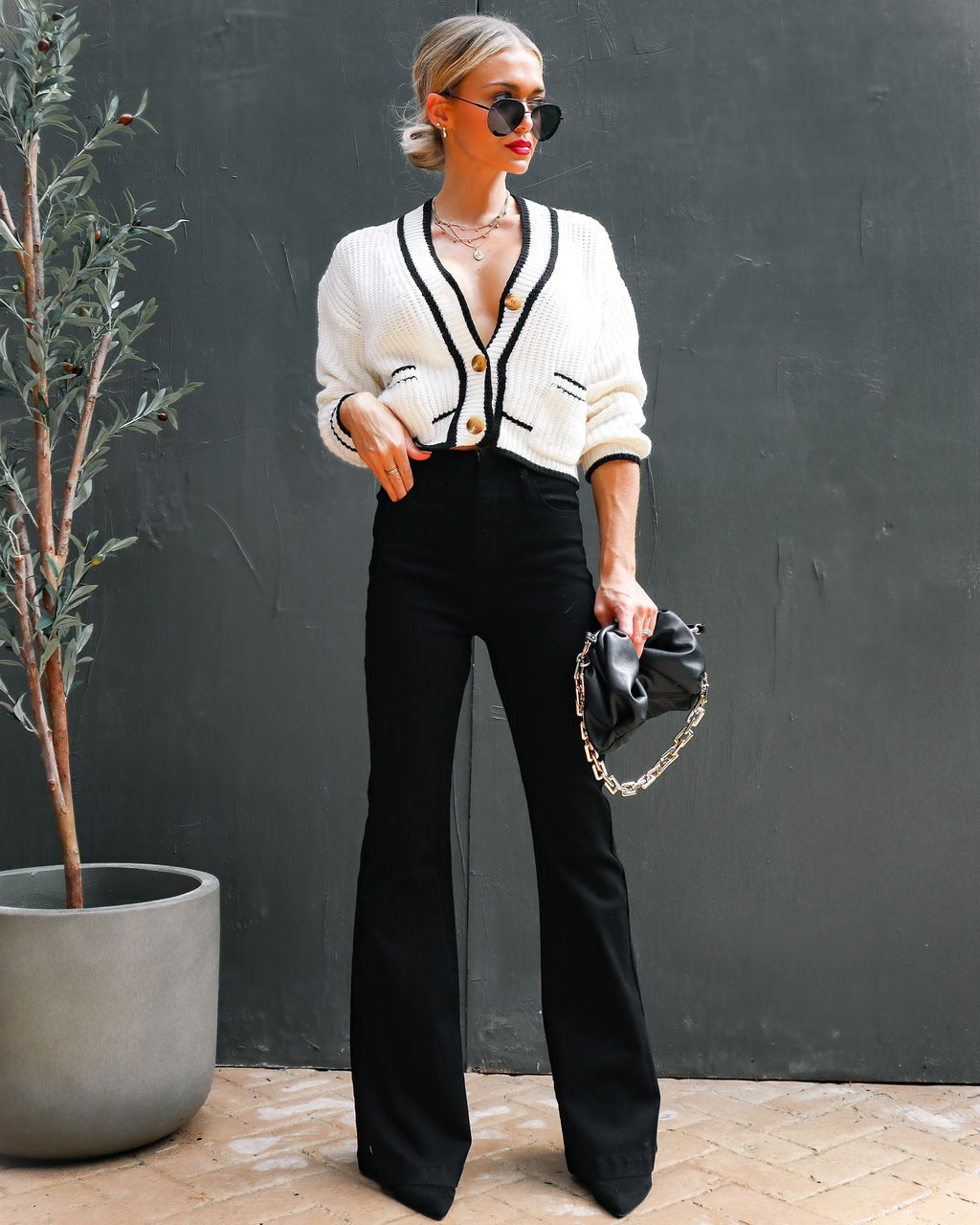 Elizabeth Knit Pocketed Cardigan