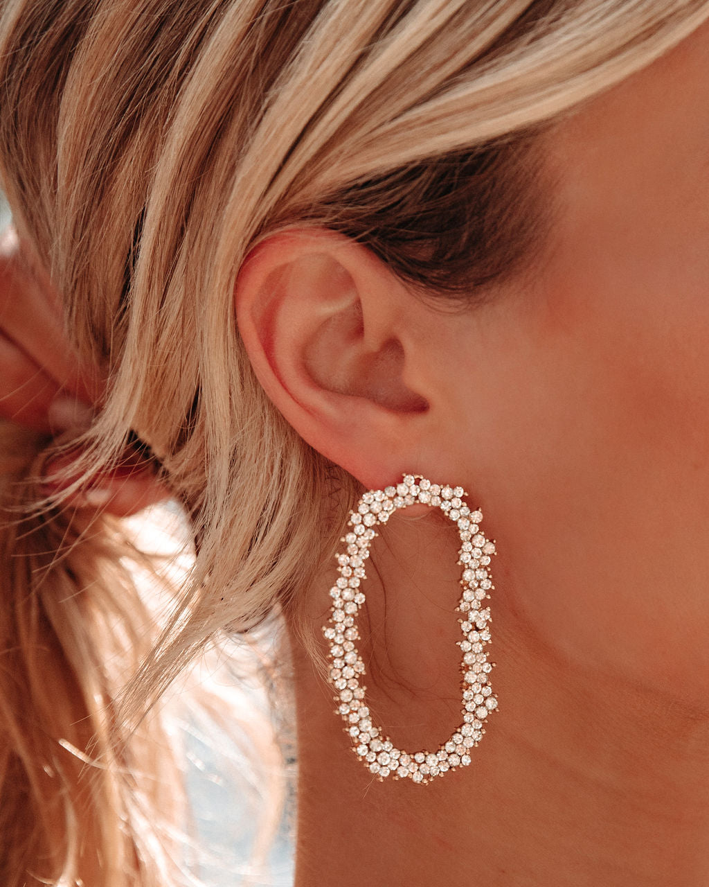 Park Avenue Statement Earrings - Gold