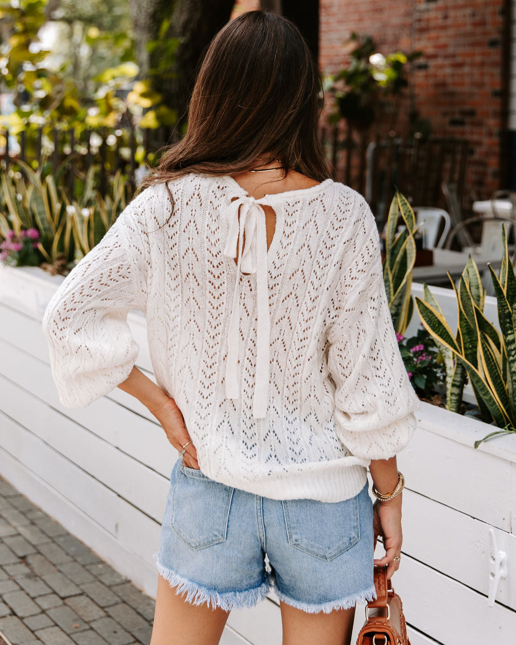 Splendid Breeze Knit Top - Cream - SALE