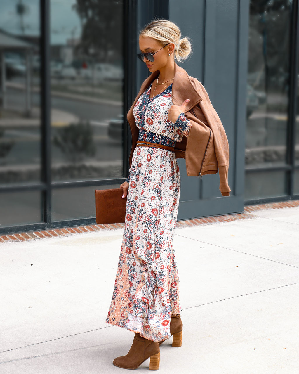 Queen Of The Kingdom Floral Maxi Dress