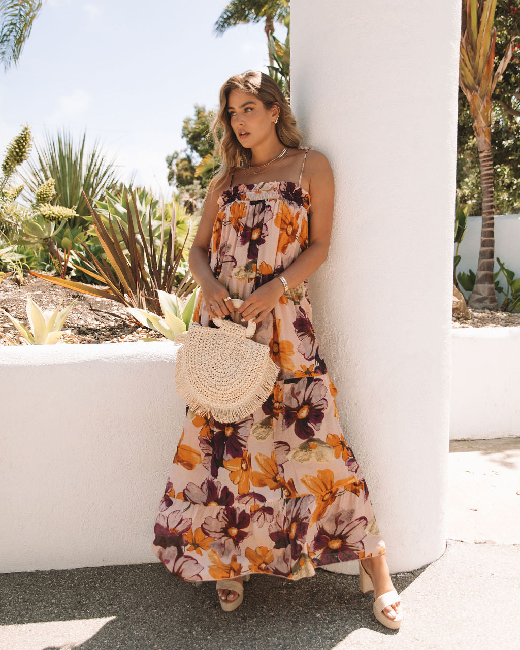 Tabitha Floral Tiered Maxi Dress - FINAL SALE
