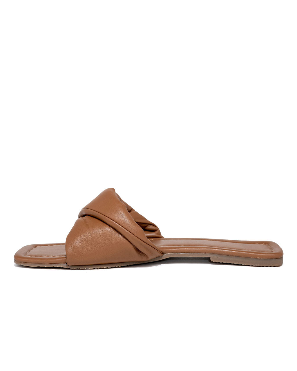 Meriah Slip Sandal - Brown - FINAL SALE