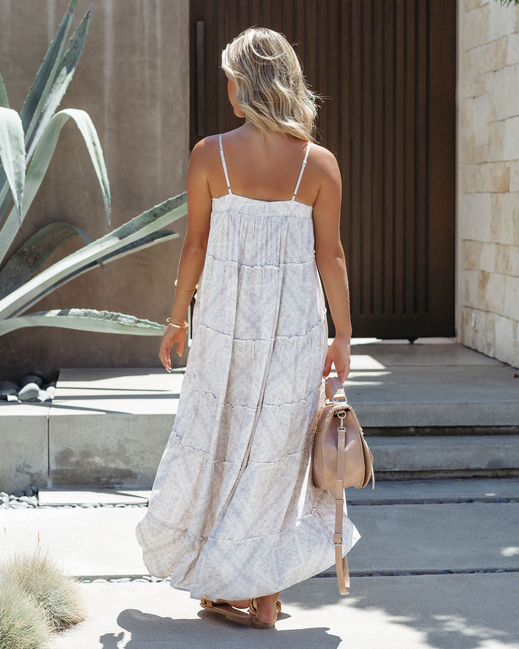 Vicario Tiered Midi Dress - FINAL SALE