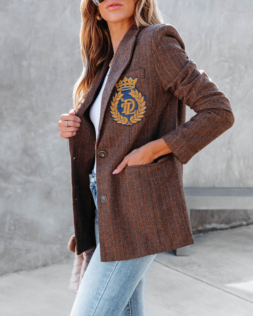 Ralph Pocketed Patch Blazer