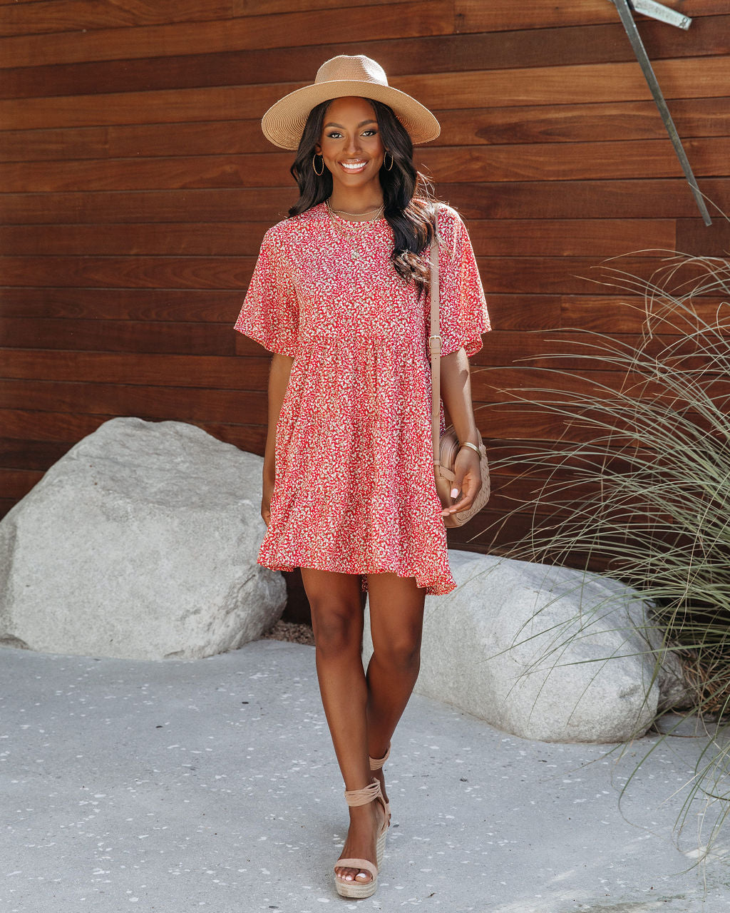 Sharity Pocketed Babydoll Dress - FINAL SALE