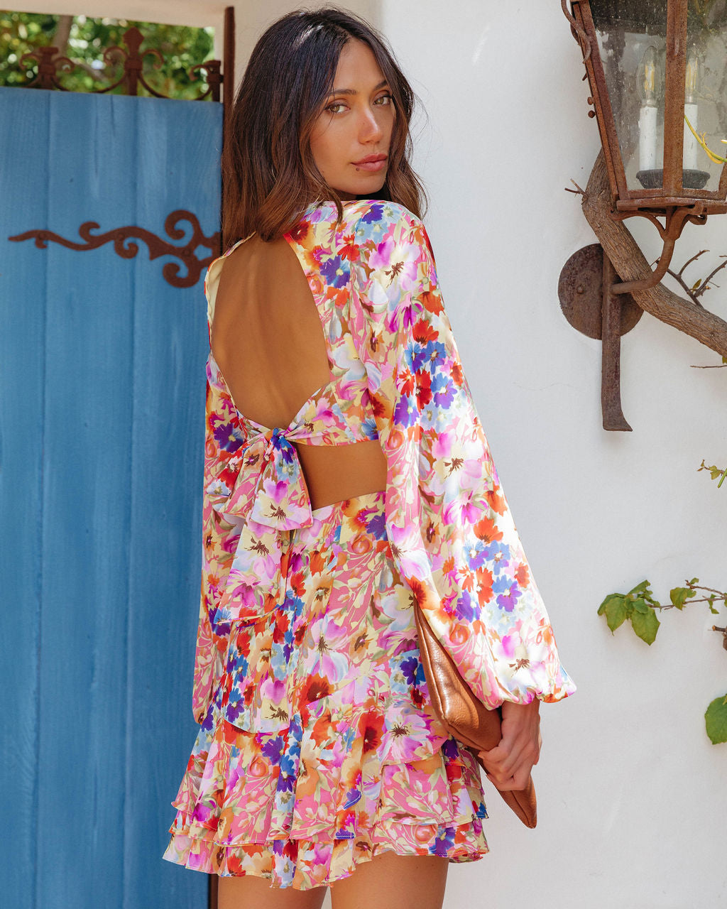 Sensational Floral Mini Dress - FINAL SALE