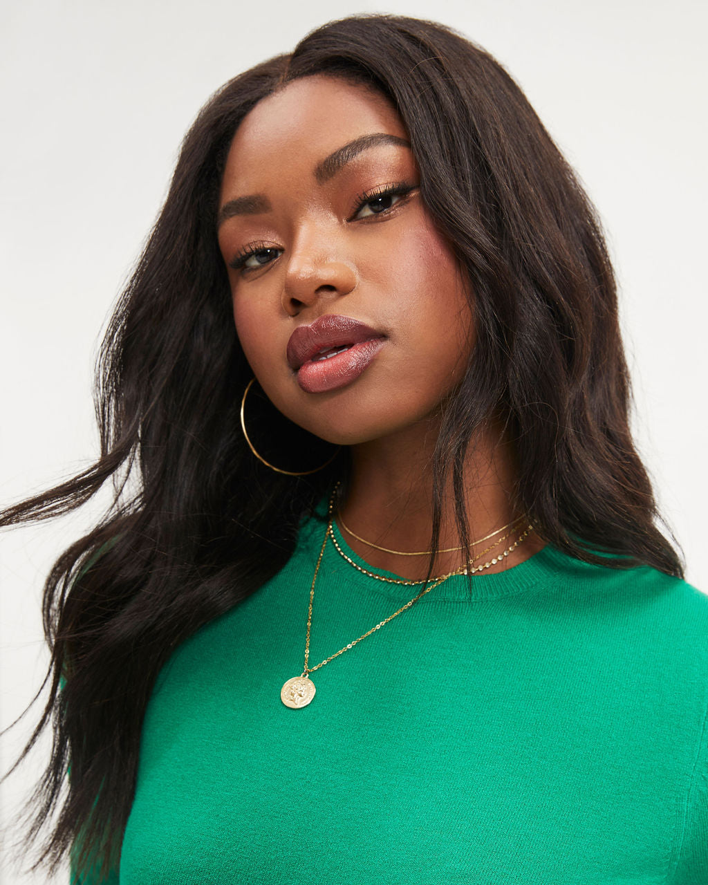 Robynn Knit Pullover Sweater - Green