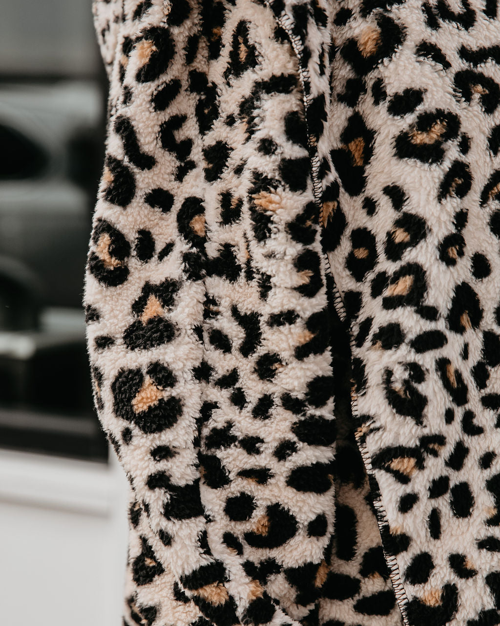 Nine Lives Pocketed Leopard Cardigan