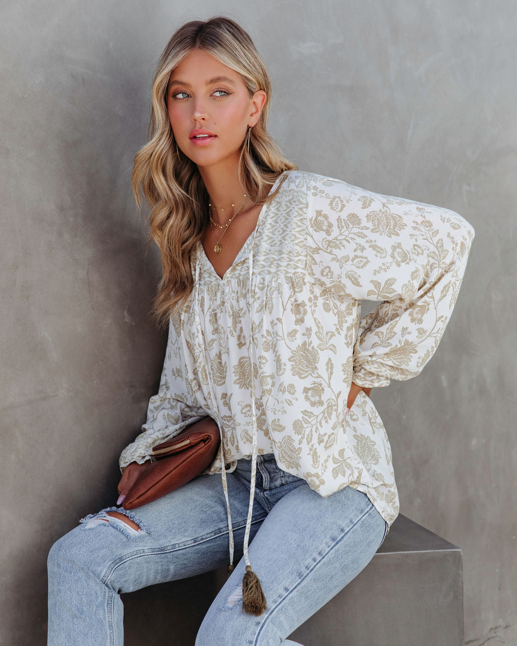 Gypsy Soul Floral Babydoll Top - SALE