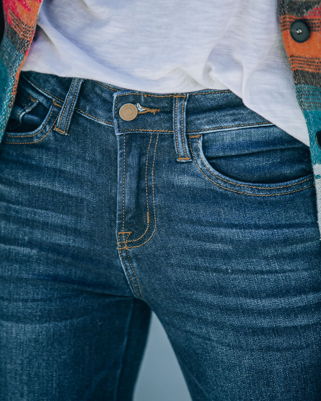 Nicky High Rise Bell Bottom Jeans - SALE