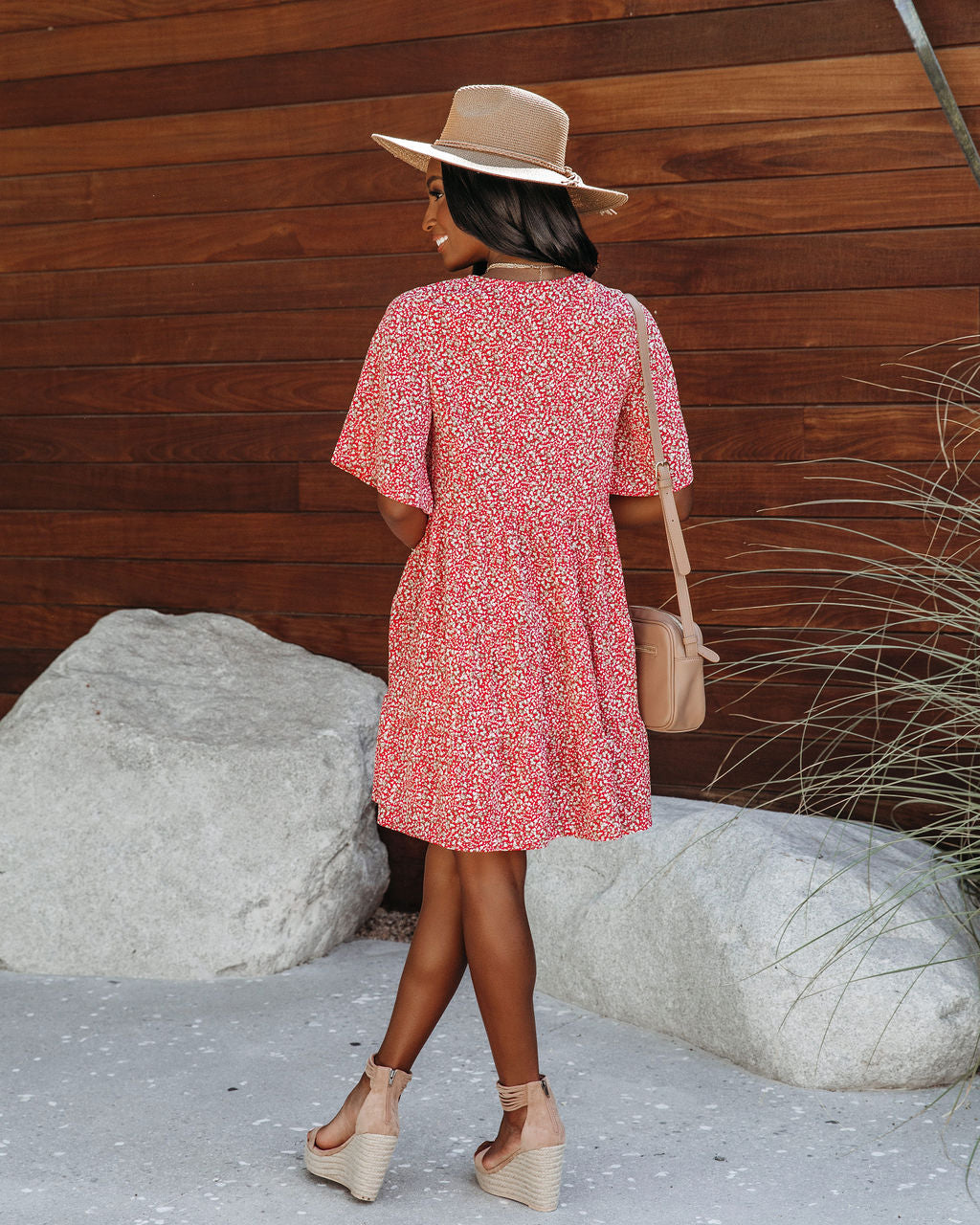 Sharity Pocketed Babydoll Dress - FINAL SALE