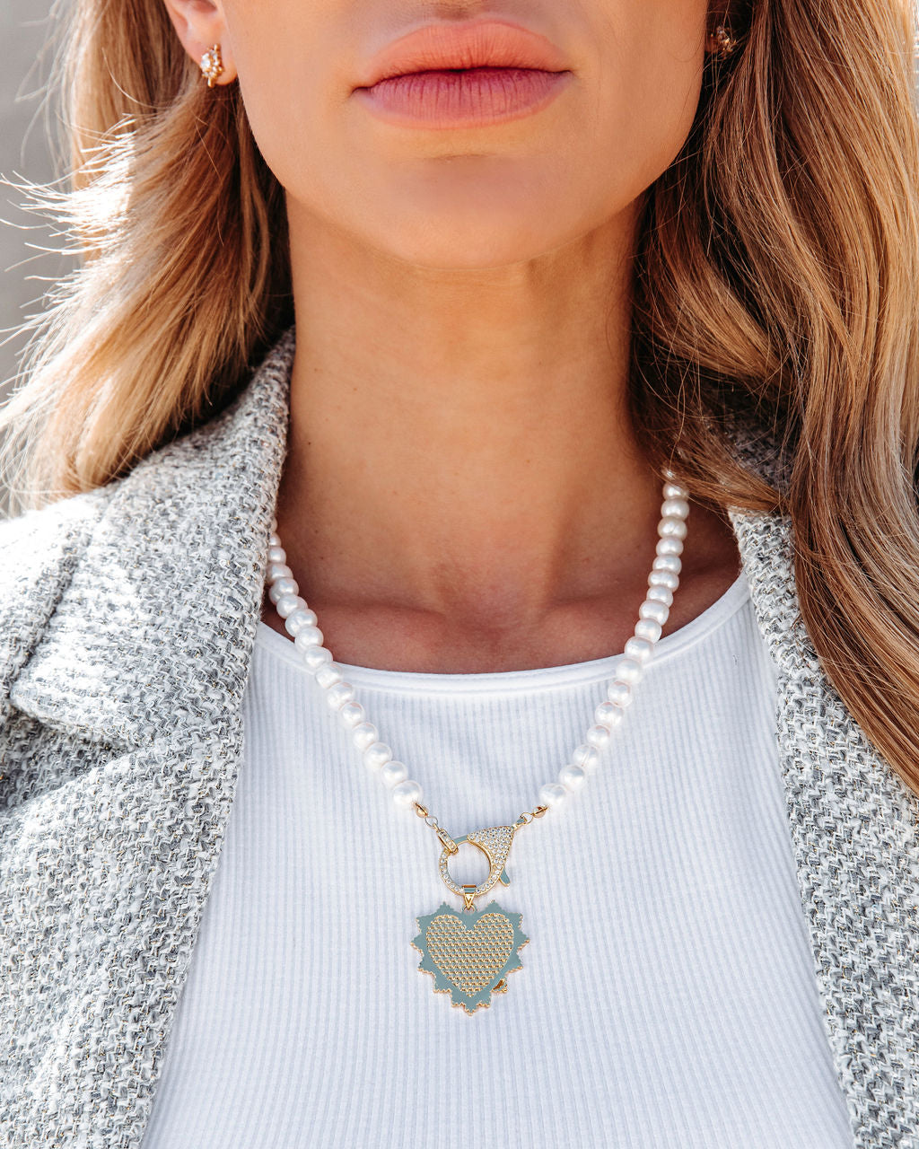 Such A Sweetheart Pearl Necklace