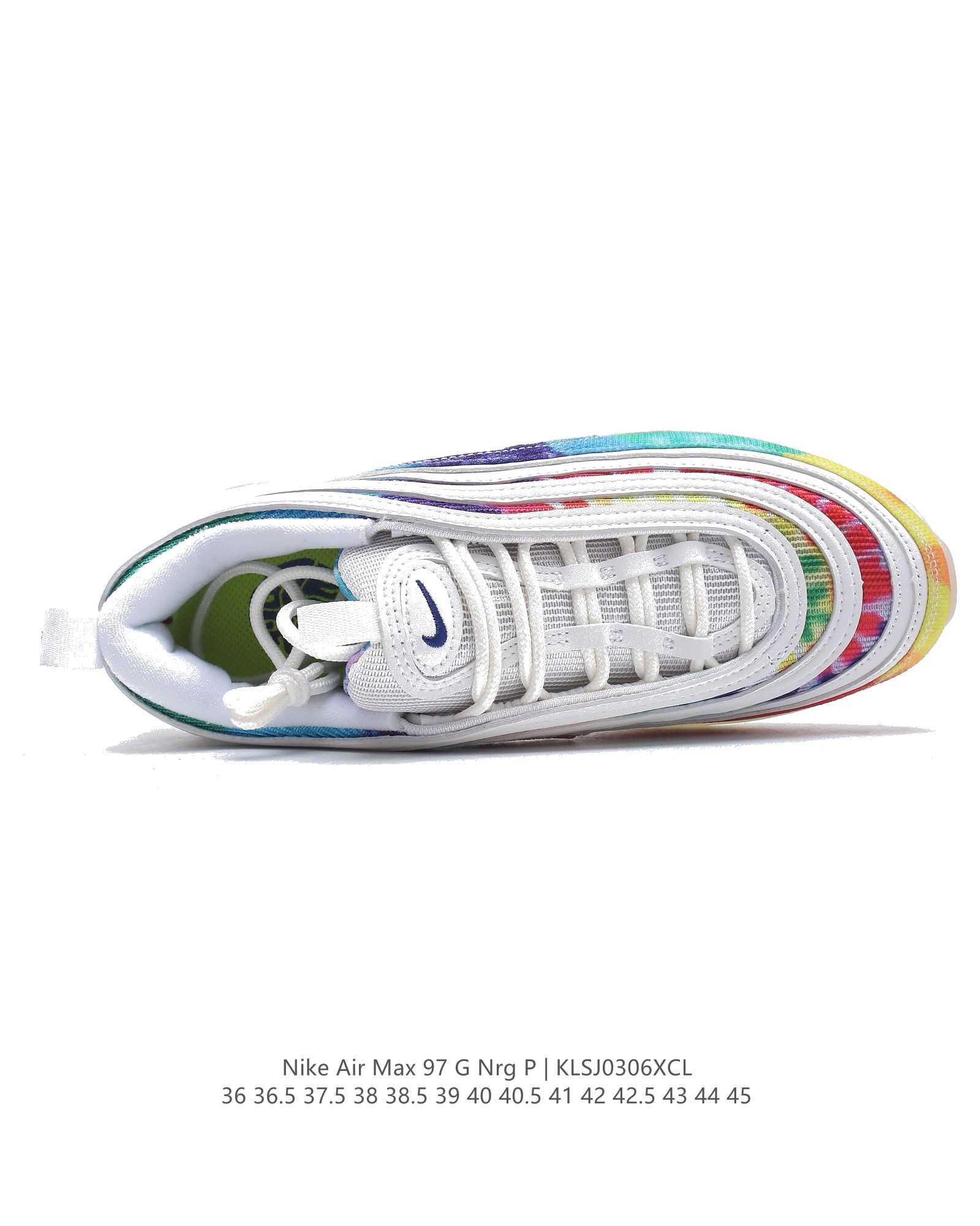 Nike Air Max 97 NRG White&Colorful CK1209-001 Dames & Heren Schoenen