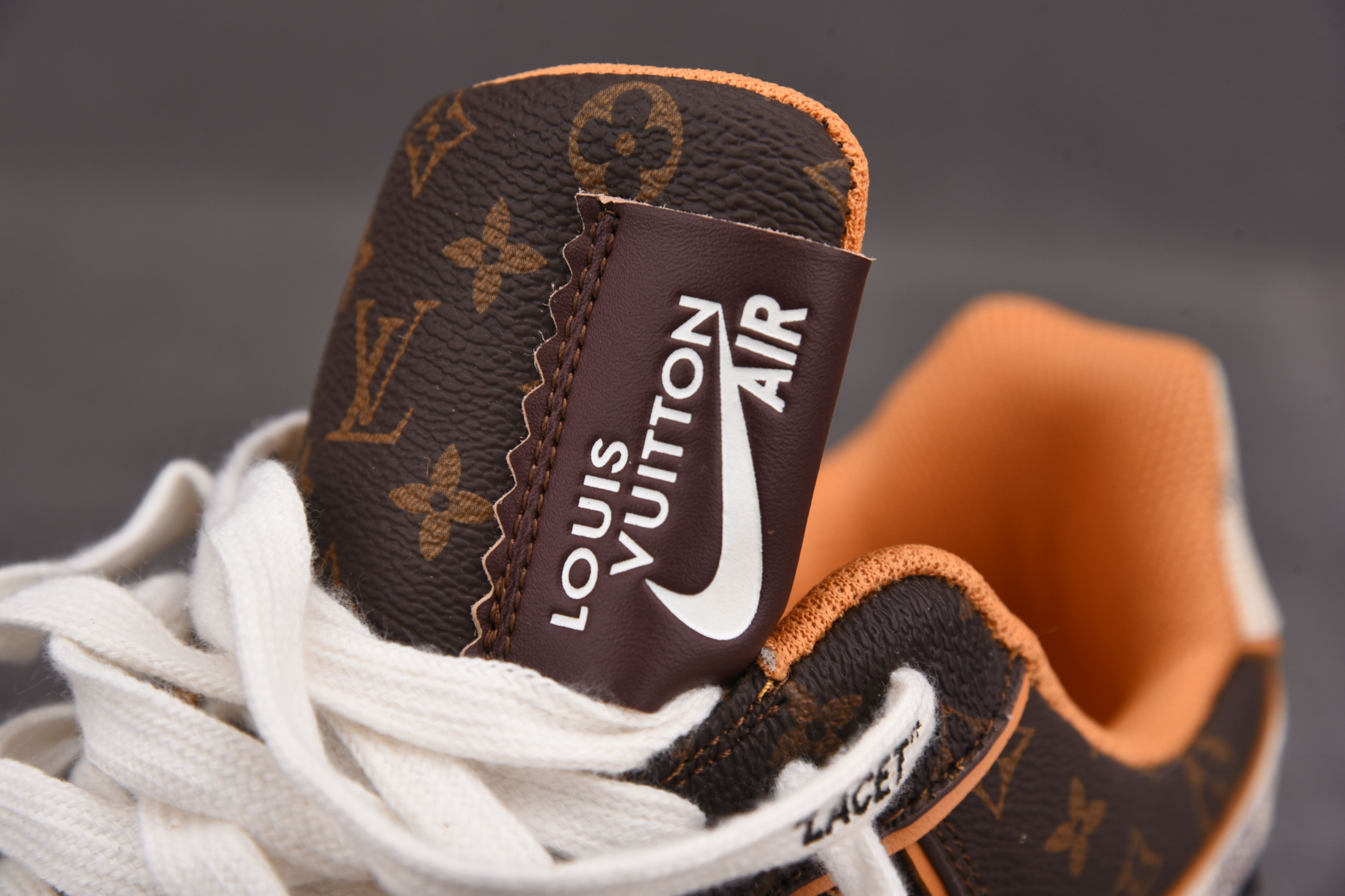 Nike Air Force 1 Low Louis Vuitton Monogram Brown Damier Azur 2 (Be careful about the size!!)