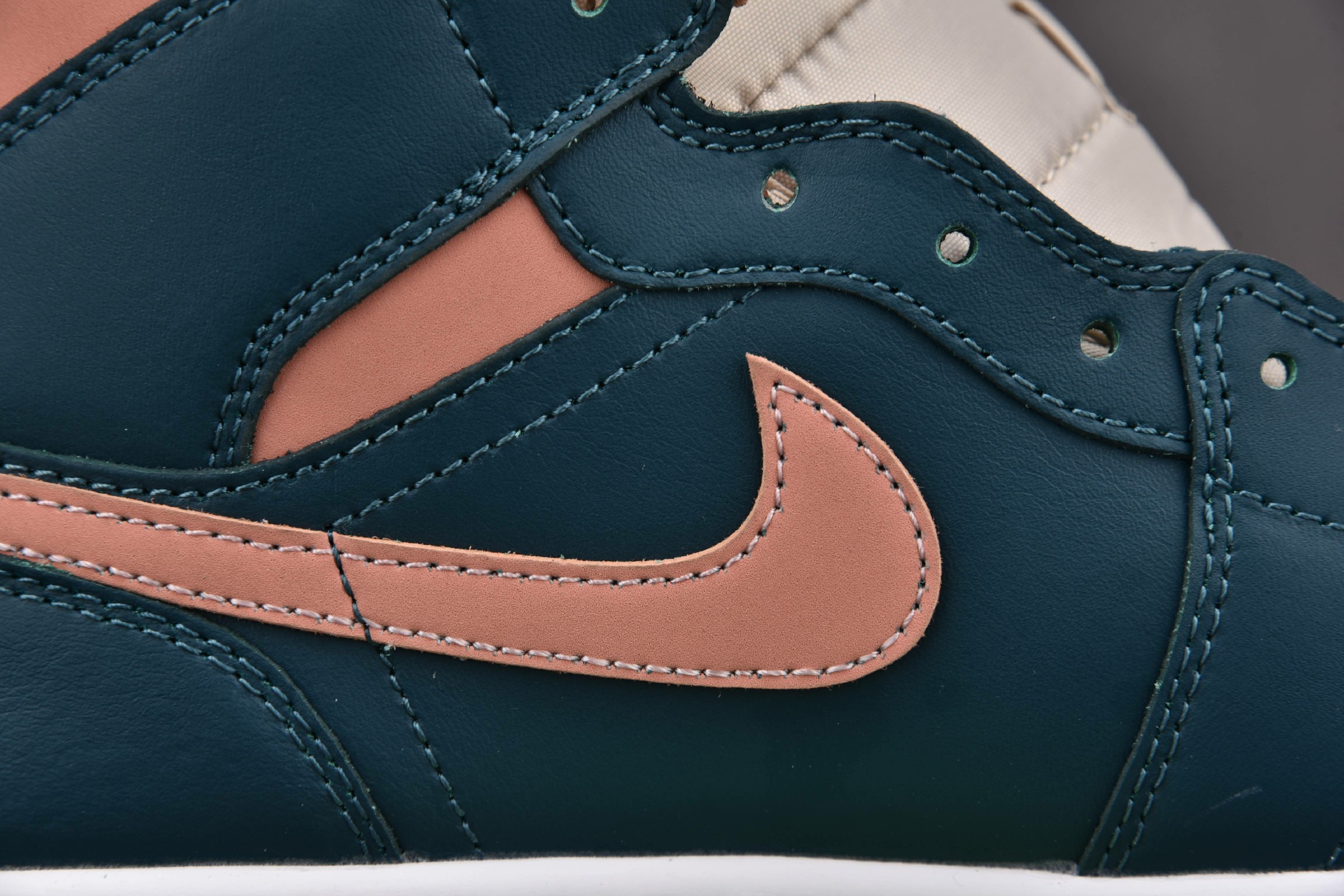 Jordan 1 Mid Dark Teal Green (Women Size!!)