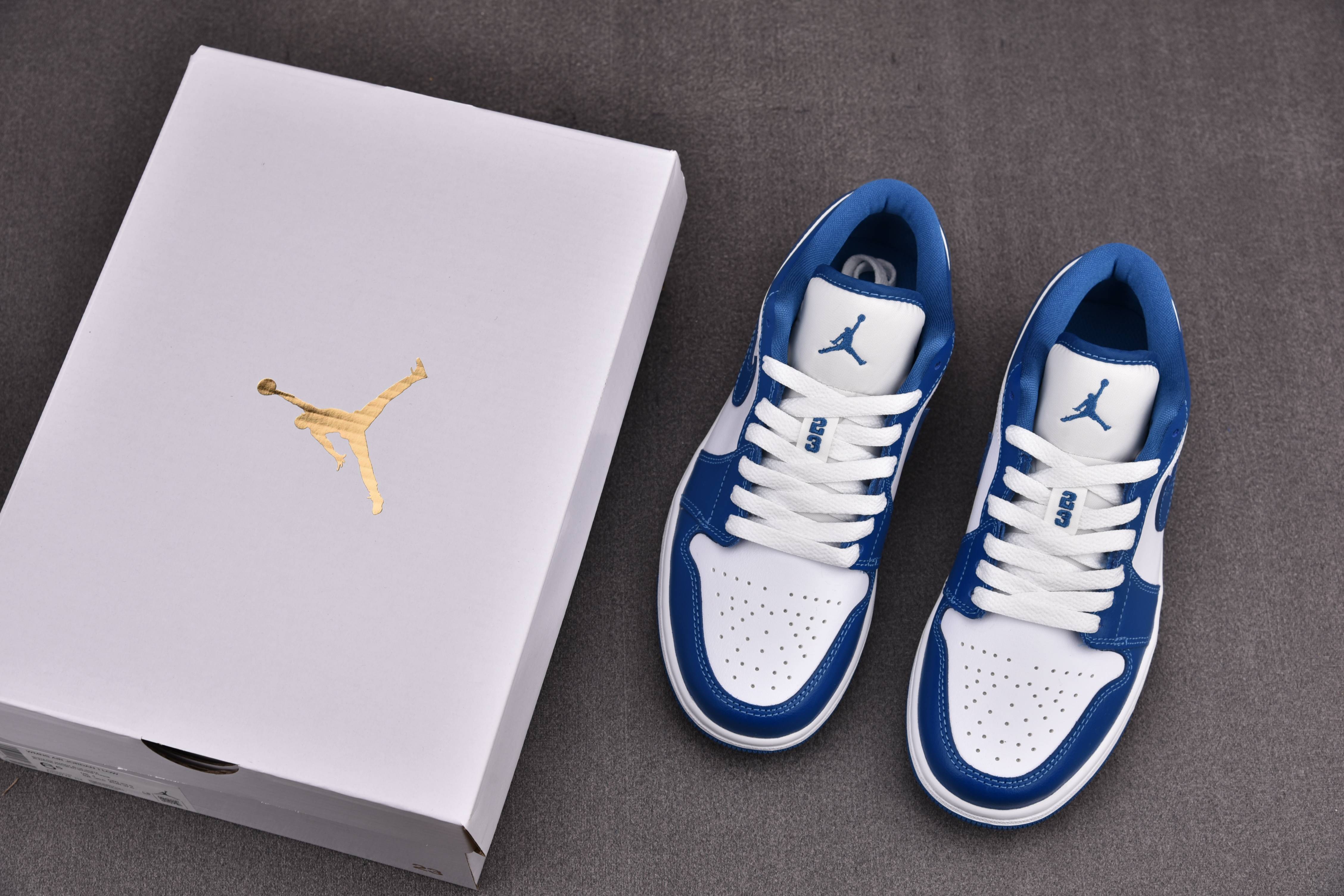 Jordan 1 Low Marina Blue (Women Size!!)