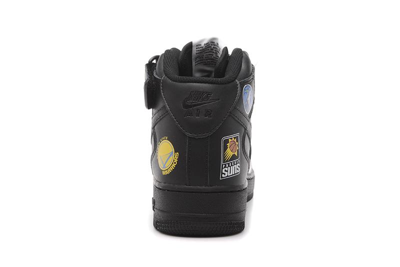 Air Force 1 Mid Supreme NBA Black