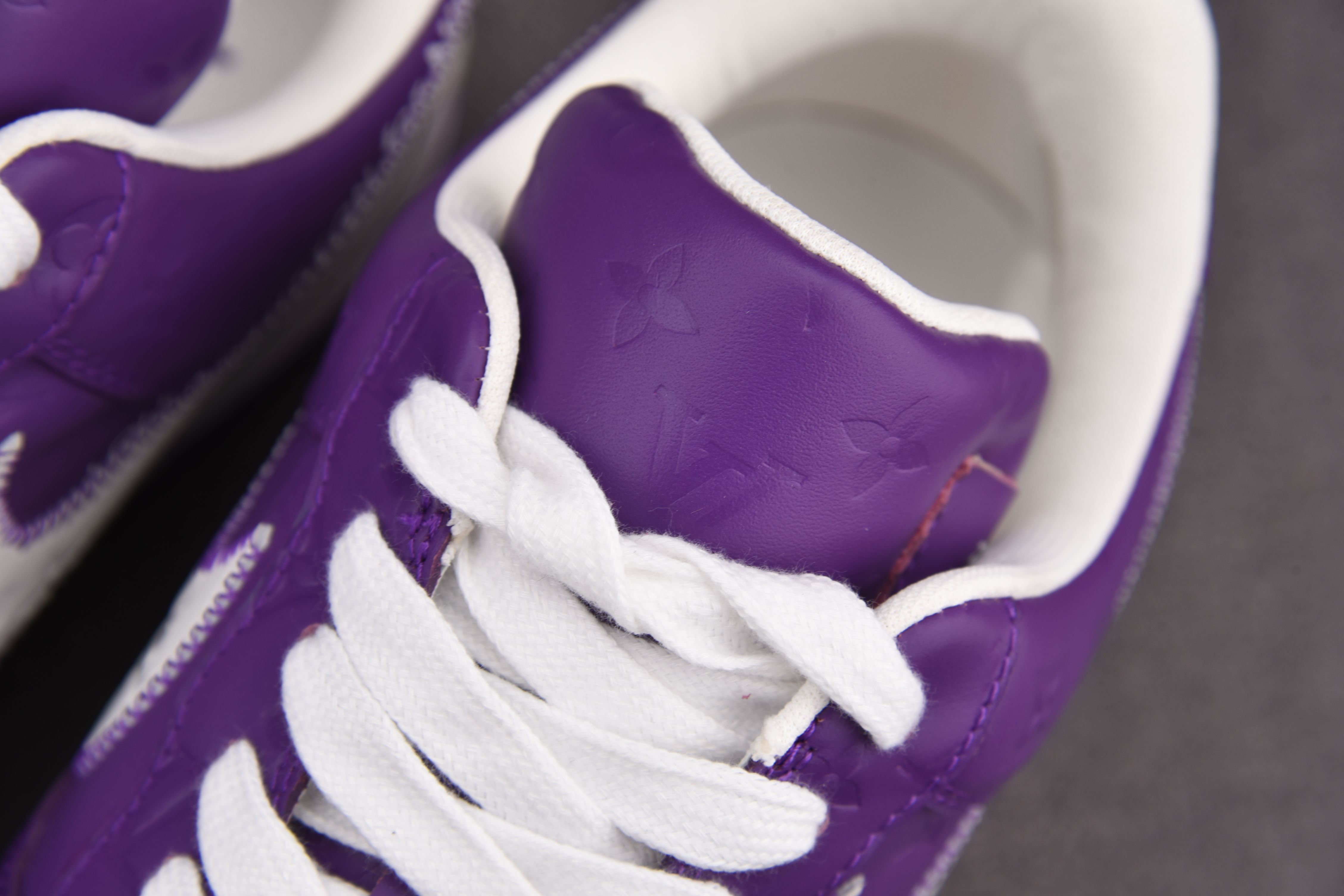 Nike Air Force 1 Low Louis Vuitton Purple White (Be careful about the size!!)