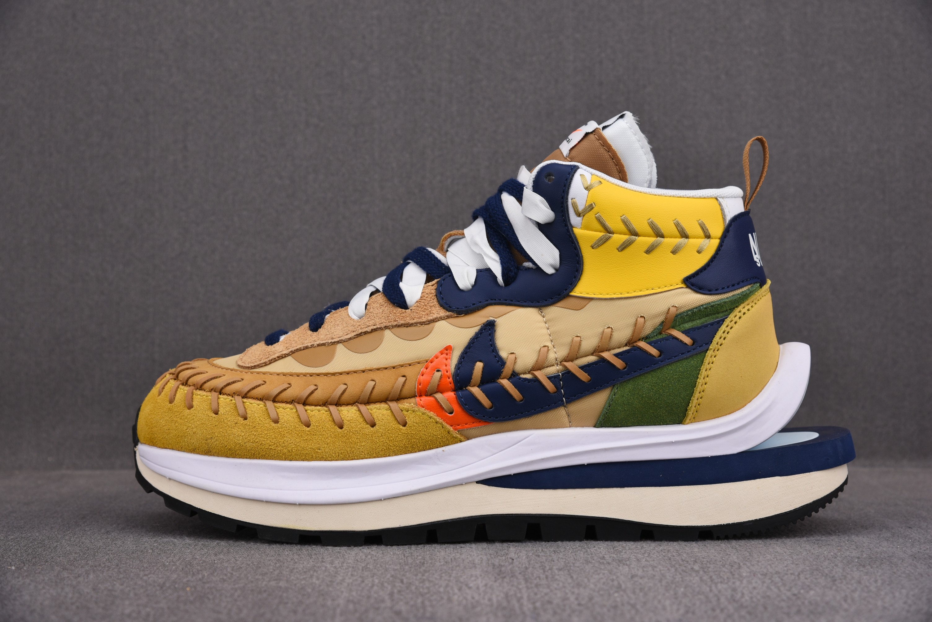 Nike Vaporwaffle sacai Jean Paul Gaultier Sesame Blue