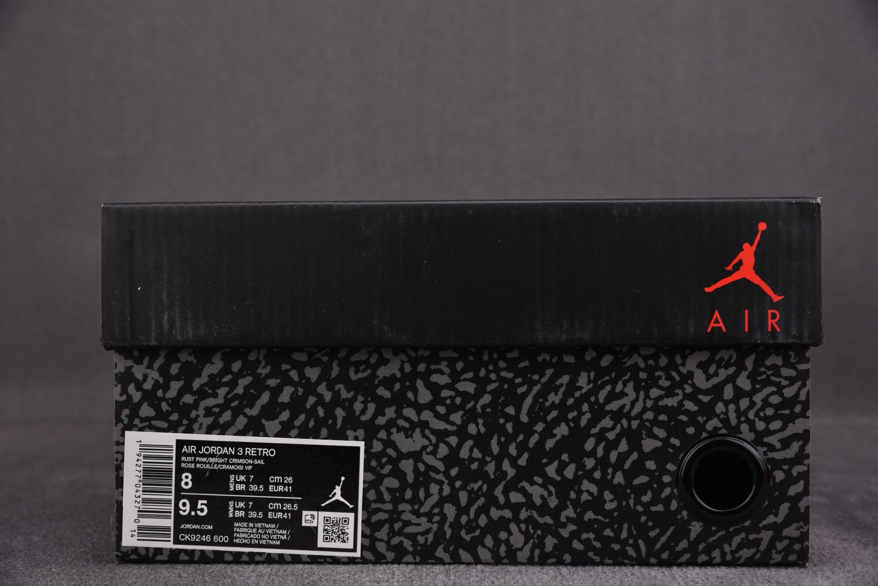 Jordan 3 Retro Rust Pink(Women Size!!)