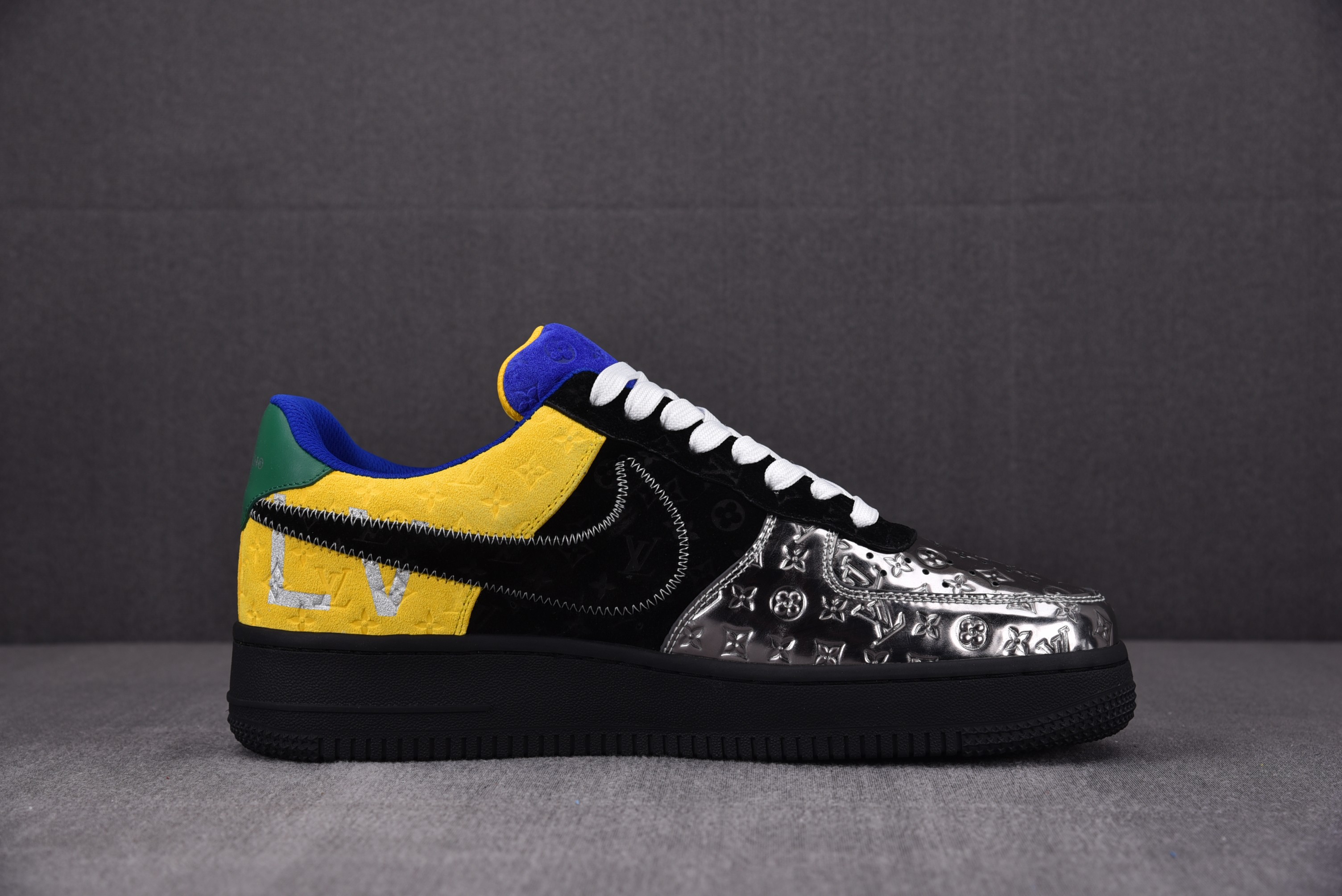 Nike Air Force 1 Low Louis Vuitton Virgil Abloh Purple Dusk/Metallic Silver (Be careful about the size!!)