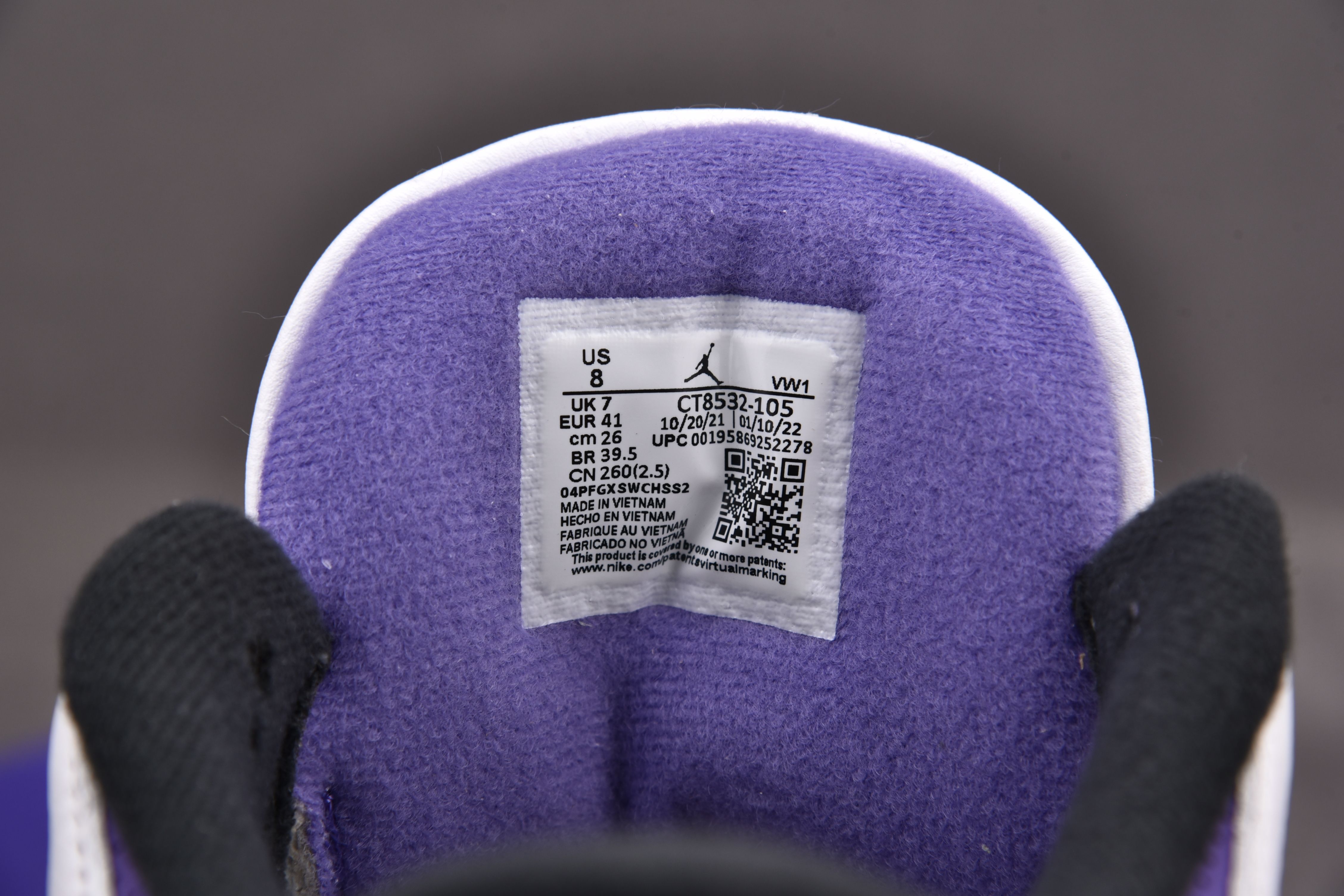 Jordan 3 Retro Dark Iris