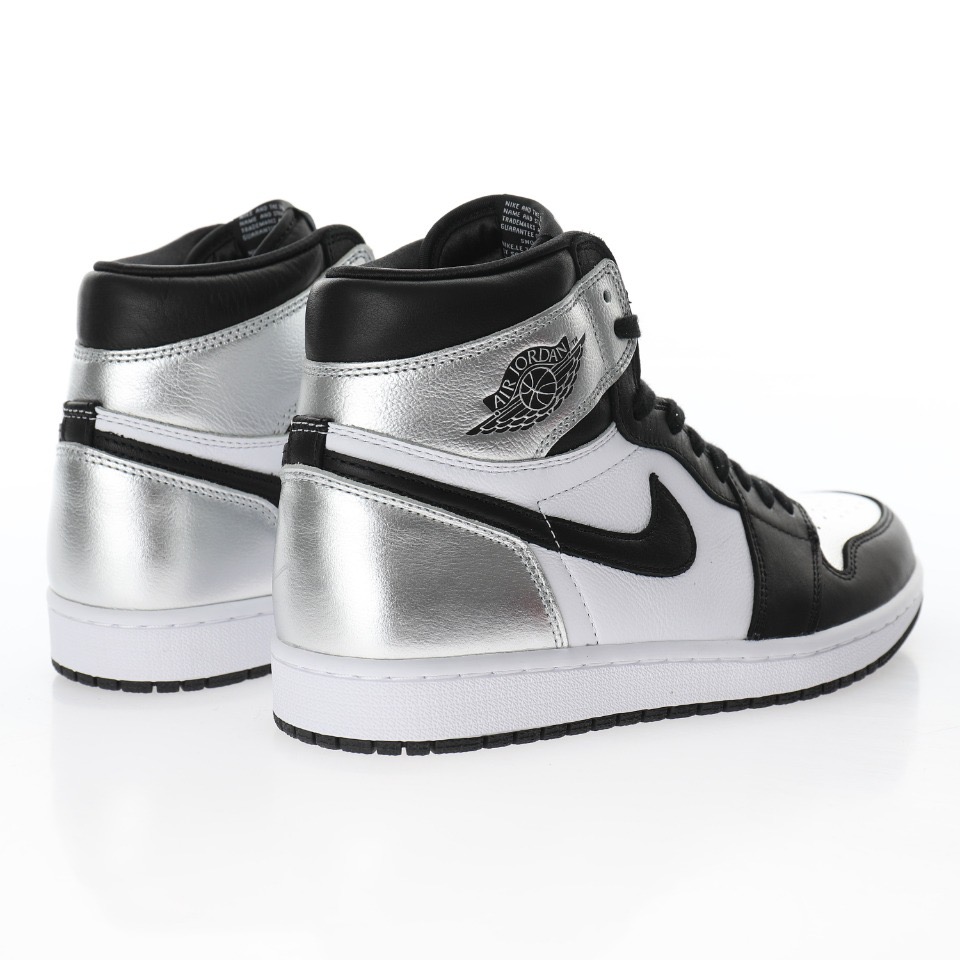 (WOMEN SIZE!!) Jordan 1 Retro High Silver Toe
