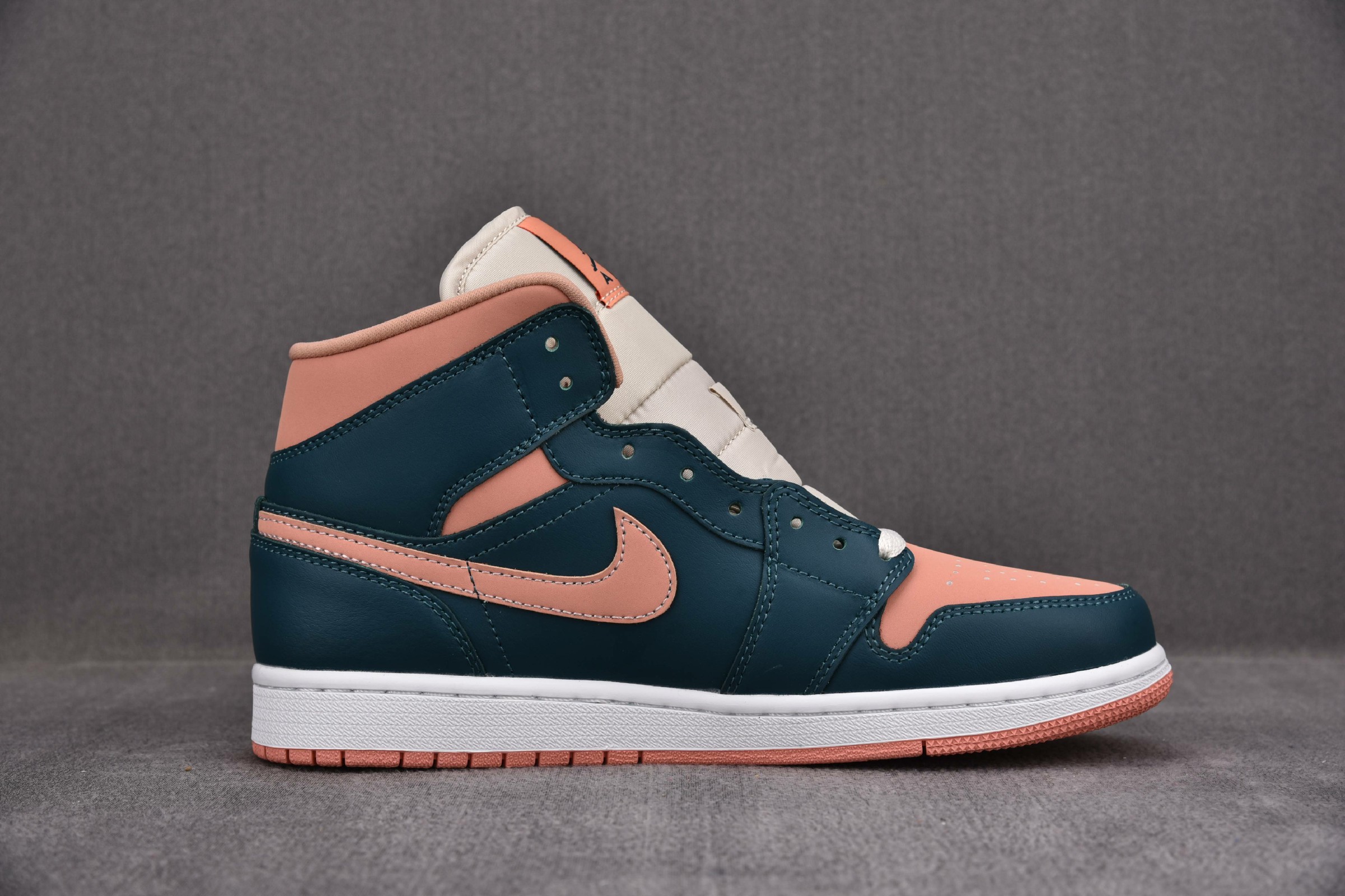 Jordan 1 Mid Dark Teal Green (Women Size!!)